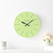 Noirva Minimal Clock ラージ壁時計 (ホーム)