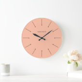Noirva Minimal Clock ラージ壁時計 (ホーム)