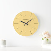 Noirva Minimal Clock ラージ壁時計 (ホーム)
