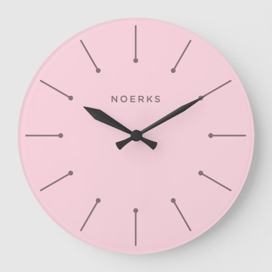 Noirva Minimal Clock ラージ壁時計 (正面)