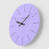 Noirva Minimal Clock ラージ壁時計 (傾斜)