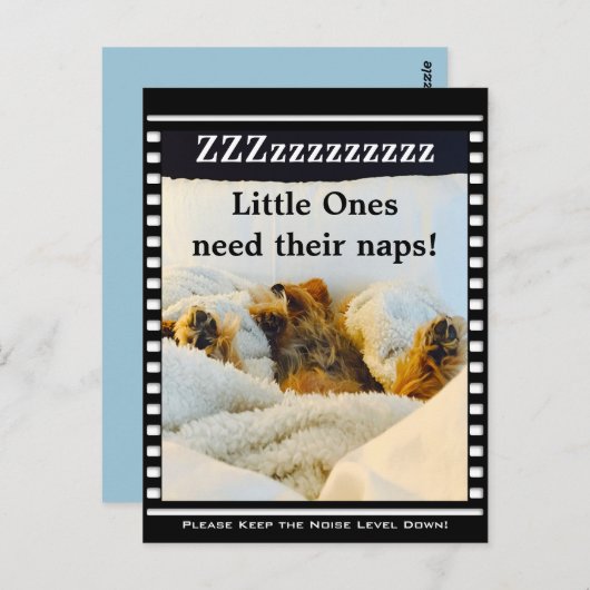 Noise 保 Level Downヨークシャーテリアはがき ポストカード (正面/裏面)