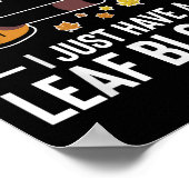 Noise Canceling Headphones_ Leaf Blower Autumn  ポスター (角)