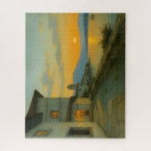 noite em vila serena - night in vila serena ジグソーパズル (縦)