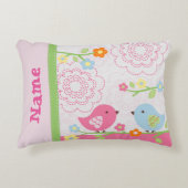 Nojo愛鳥の子供部屋のLumbarの枕 アクセントクッション (正面)