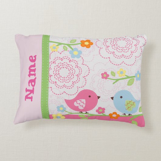 Nojo愛鳥の子供部屋のLumbarの枕 アクセントクッション (裏面)