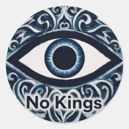 NoKingsEvilEye ラウンドシール
