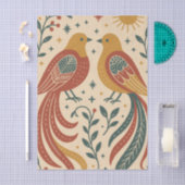 Nokshi Katha : Bird (Pakhi) 薄葉紙 (クラフト)