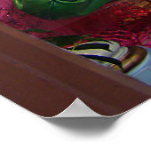 NOLAウィンドウの反射 ポスター (角)