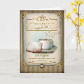 NOLAコレクションカフェオレイト&ビーグネッツ カード (黄色い花)