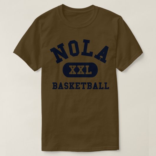 NOLAバスケットボールTシャツ Tシャツ (デザイン正面)