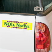 NOLa先住民 バンパーステッカー (トラック上)