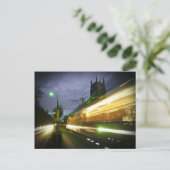 NOLA路面電車(夜) ポストカード (スタンド正面)