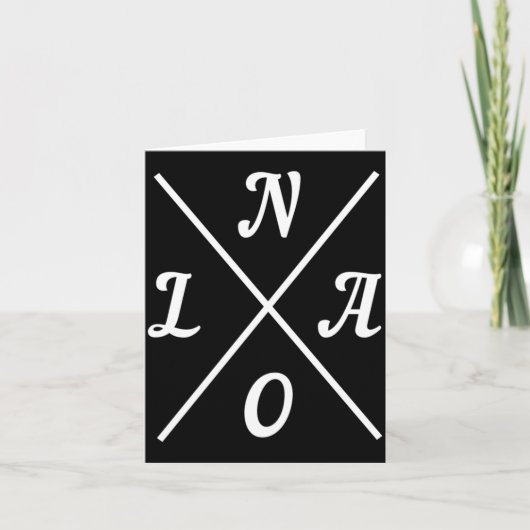 Nola New Orleans Louisiana United States  カード (正面)