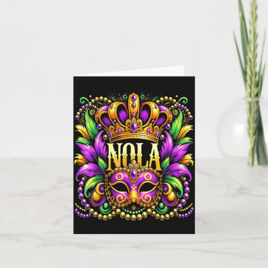 Nola New Orleans Mardi Gras 2025  カード (正面)