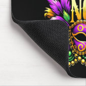 Nola New Orleans Mardi Gras 2025  マウスパッド (コーナー)