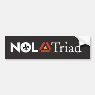 NOLA Triad bumper sticker バンパーステッカー
