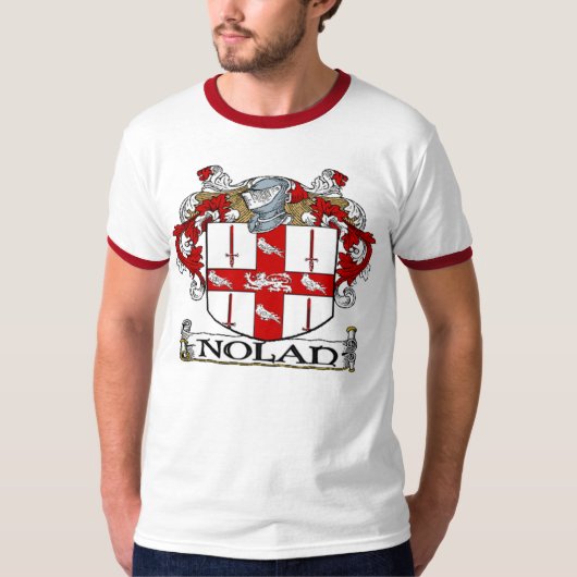 Nolanの紋章付き外衣 Tシャツ (正面)