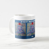 NolanのGr8の祖母のマグ コーヒーマグカップ (正面左)