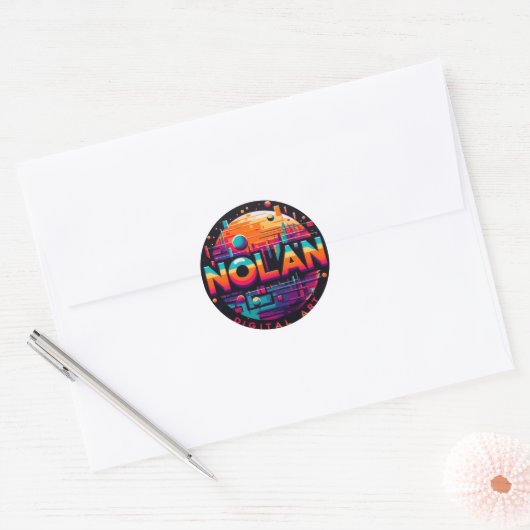 Nolan ステッカー (封筒)