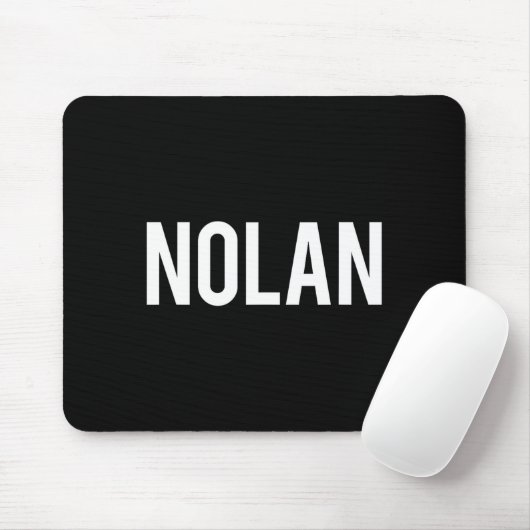 Nolan - Cool New Funny Name Fan Gift Tee マウスパッド (マウス)