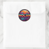 Nolan sticker ラウンドシール (バッグ)