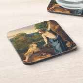 Noli私Tangere、c.1534 (キャンバスの油) (detaiのために コースター (左側)