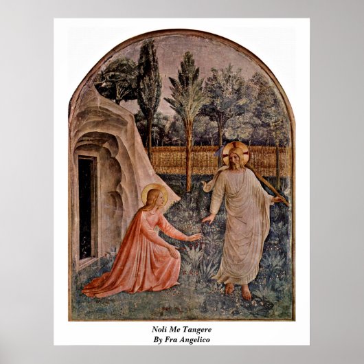 Noli Me Tangere By Fra Angelico ポスター (正面)