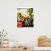 Noli me Tangere, c.1508 (キャンバス上の油) ポスター (キッチン)