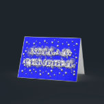 Nollaig Chridheil - Gaelic Christmas Greeting Card シーズンカード<br><div class="desc">This Christmas card bears the elaborately decorated message "Nollaig Chridheil" which is Gaelic for "Merry Christmas" The message in this card, "Nollaig Chridheil agus Bliadhna Mhath Ur", translates as "Merry Christmas and a Happy New Year" *An English translation of the Gaelic Greeting is on the back of the Card. *Customisable...</div>