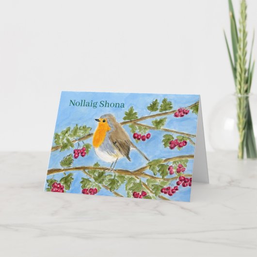 Nollaig Shona Christmas Card シーズンカード (正面)