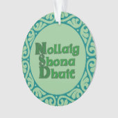 Nollaig Shona Dhuit -アイルランドのクリスマスの装飾 オーナメント (正面)