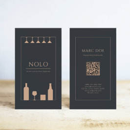 Nolo (no and low alcohol) liquor store or bar  名刺