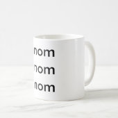 nomのnomのnom コーヒーマグカップ (正面右)
