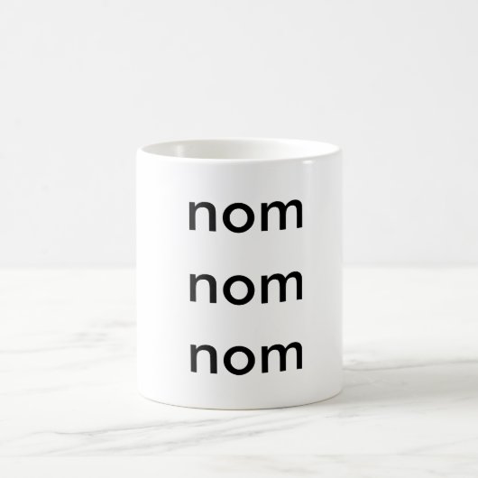 nomのnomのnom コーヒーマグカップ (中央)