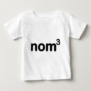 Nomのnomのnom ベビーTシャツ