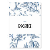 Nom de table - Victoria テーブルナンバー (正面)