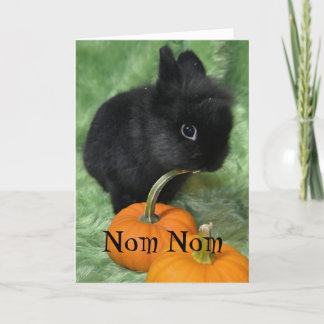 Nom Nomハロウィンのバニーカード カード