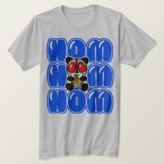NOM NOM NOMのパンダのティー Tシャツ
