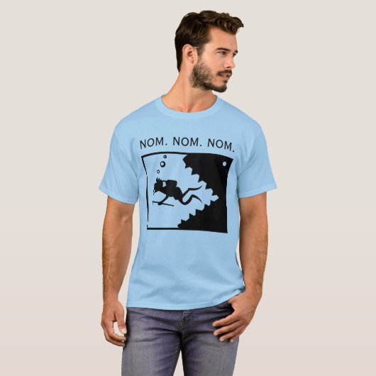 Nom。 Nom。 Nom. Tシャツ (正面フル)