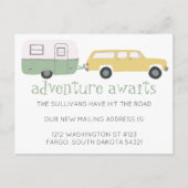 NOMAD New Mailing Address ADVENTURE AWAITS RV ポストカード (正面)