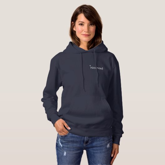 Nomad Women's Basic Hooded Sweatshirt パーカ (正面フル)