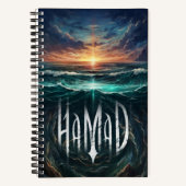 Nomadic Horizons Notebook 🌅🌊📒 ノートブック (正面)