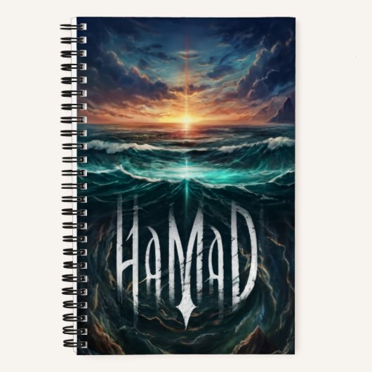 Nomadic Horizons Notebook 🌅🌊📒 ノートブック (正面)