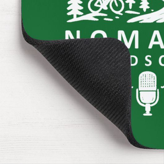 Nomadic Soundscapes - Elegant Mouse Pad マウスパッド (コーナー)
