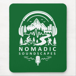 Nomadic Soundscapes - Elegant Mouse Pad マウスパッド