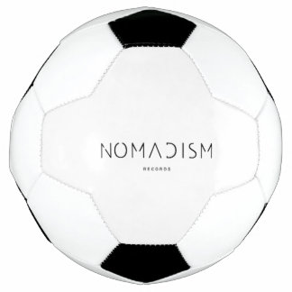 Nomadism Records ブラックロゴ サッカーボール