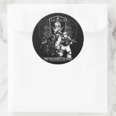 Nomads Motoステッカー ラウンドシール (バッグ)