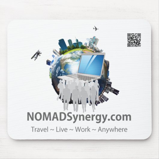 NOMADSynergy – マウスパッド (正面)