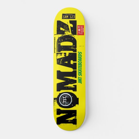 NOMADZ SKATEBOARDS / JMT USA スケートボード (正面)